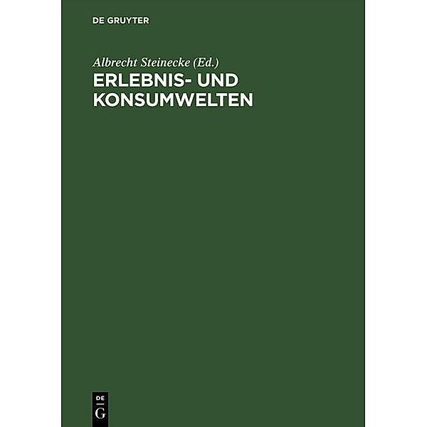 Erlebnis- und Konsumwelten / Jahrbuch des Dokumentationsarchivs des österreichischen Widerstandes