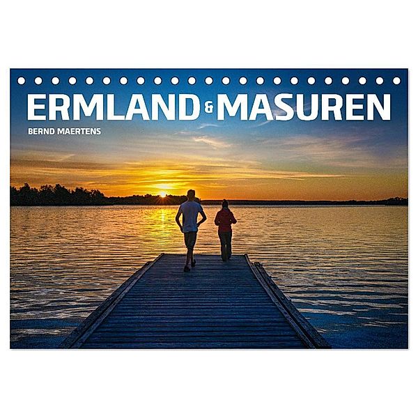 ERMLAND MASUREN (Tischkalender 2025 DIN A5 quer), CALVENDO Monatskalender, Calvendo, Bernd Maertens