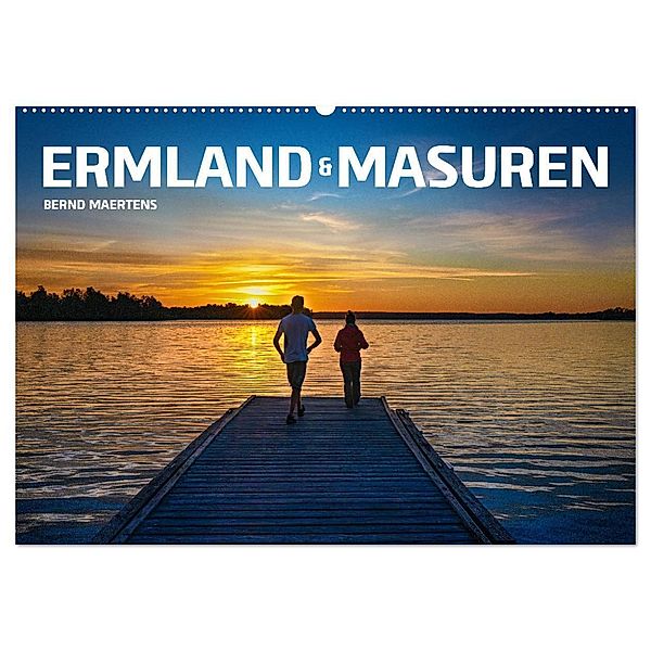 ERMLAND MASUREN (Wandkalender 2024 DIN A2 quer), CALVENDO Monatskalender, Bernd Maertens