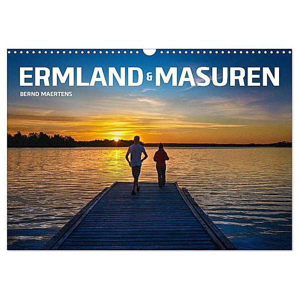 ERMLAND MASUREN (Wandkalender 2024 DIN A3 quer), CALVENDO Monatskalender, Bernd Maertens