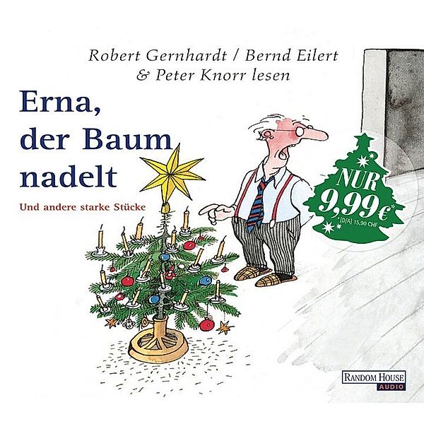 Erna, der Baum nadelt,1 Audio-CD, Robert Gernhardt