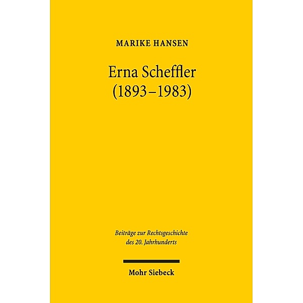 Erna Scheffler (1893-1983), Marike Hansen