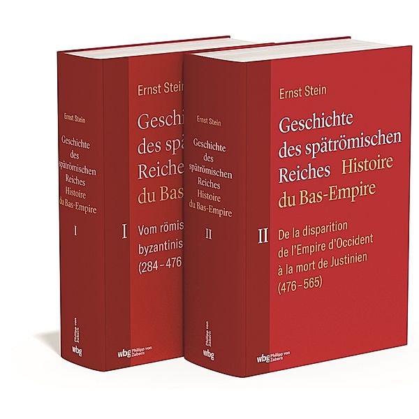 Ernst Stein: Geschichte des spätrömischen Reiches in 2 Bänden, Ernst Stein: Geschichte des spätrömischen Reiches in 2 Bänden