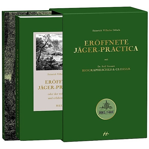 Eröffnete Jäger-Practica (limitiert), m. 2 Buch, Heinrich Wilhelm Döbel