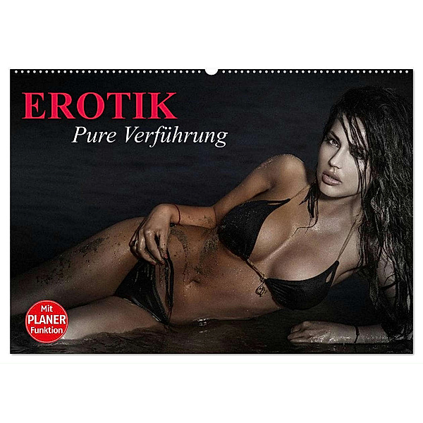 Erotik. Pure Verführung (Wandkalender 2024 DIN A2 quer), CALVENDO Monatskalender, Elisabeth Stanzer