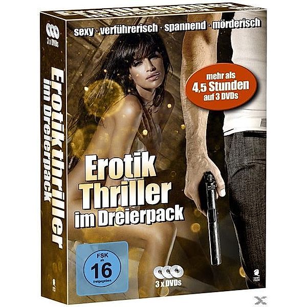 Erotik Thriller im Dreierpack DVD-Box