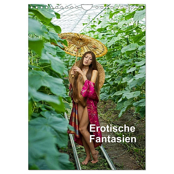 Erotische Fantasien (Wandkalender 2024 DIN A4 hoch), CALVENDO Monatskalender, docskh