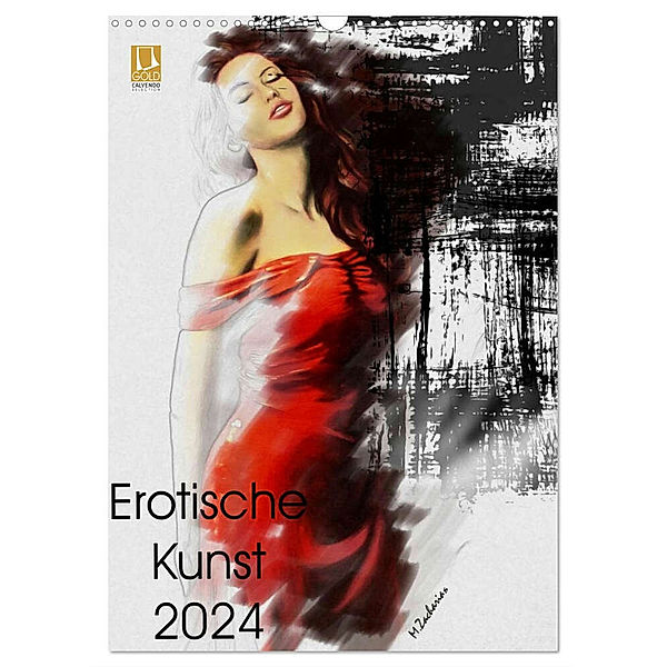 Erotische Kunst 2024 (Wandkalender 2024 DIN A3 hoch), CALVENDO Monatskalender, Marita Zacharias