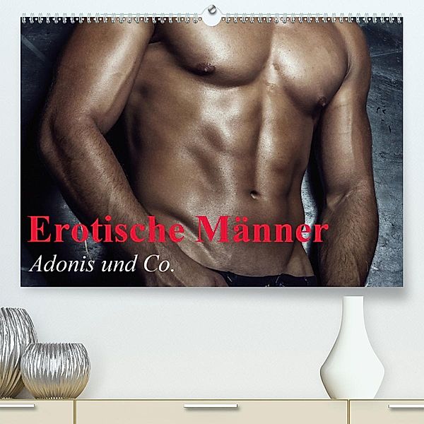 Erotische Männer - Adonis und Co.(Premium, hochwertiger DIN A2 Wandkalender 2020, Kunstdruck in Hochglanz), Elisabeth Stanzer
