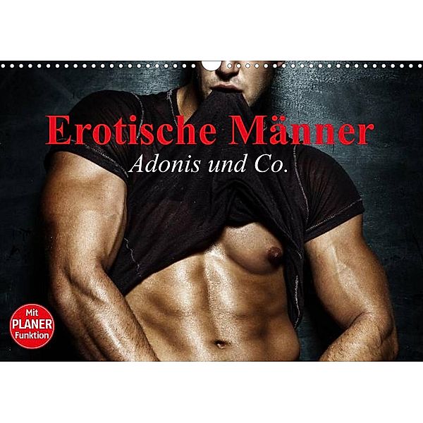 Erotische Männer. Adonis und Co. (Wandkalender 2023 DIN A3 quer), Elisabeth Stanzer