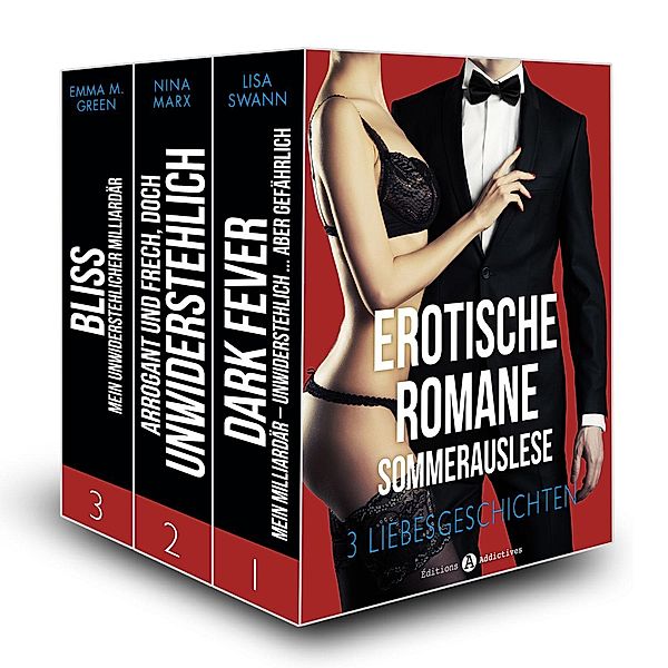 Erotische Romane, Sommerauslese, Lisa Swann, Emma M. Green, Nina Marx