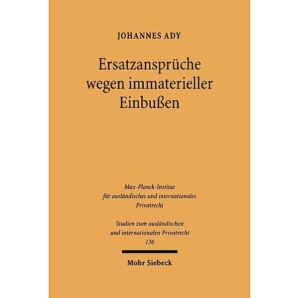 Ersatzansprüche wegen immaterieller Einbußen, Johannes Ady