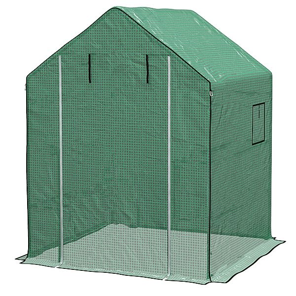 Ersatzfolie für Foliengewächshäuser 140 x 143 cm grün (Farbe: grün)