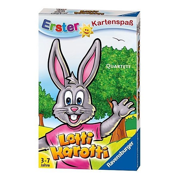 Ravensburger Verlag Erster Kartenspass - Lotti Karotti Quartett (Kinderspiel)