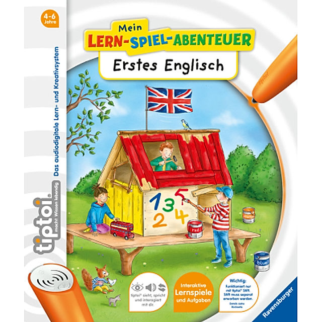 Erstes Englisch Mein Lern-Spiel-Abenteuer tiptoi® Bd.5 Buch