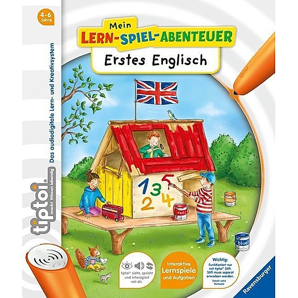 Erstes Englisch / Mein Lern-Spiel-Abenteuer tiptoi® Bd.5, Susanne Kopp