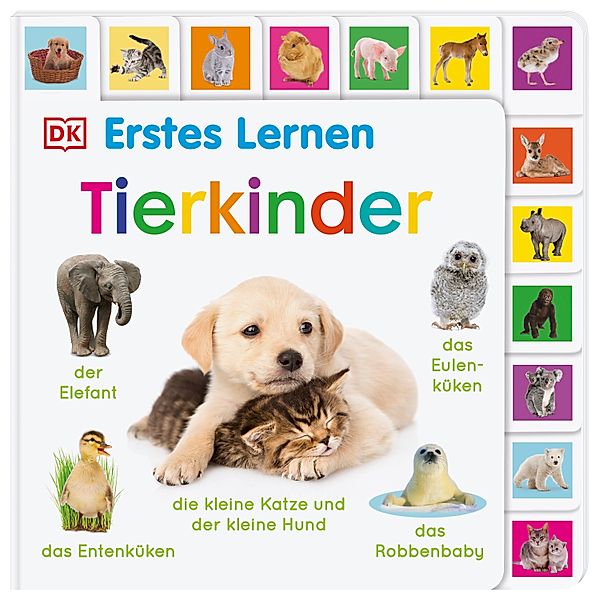 Erstes Lernen. Tierkinder