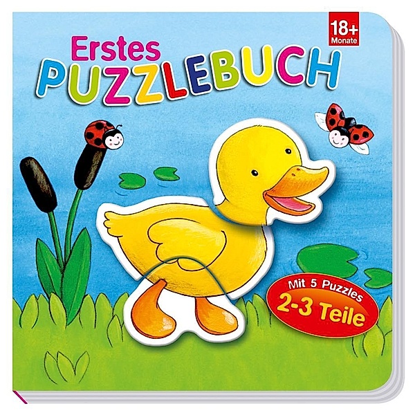 Erstes Puzzlebuch Ente