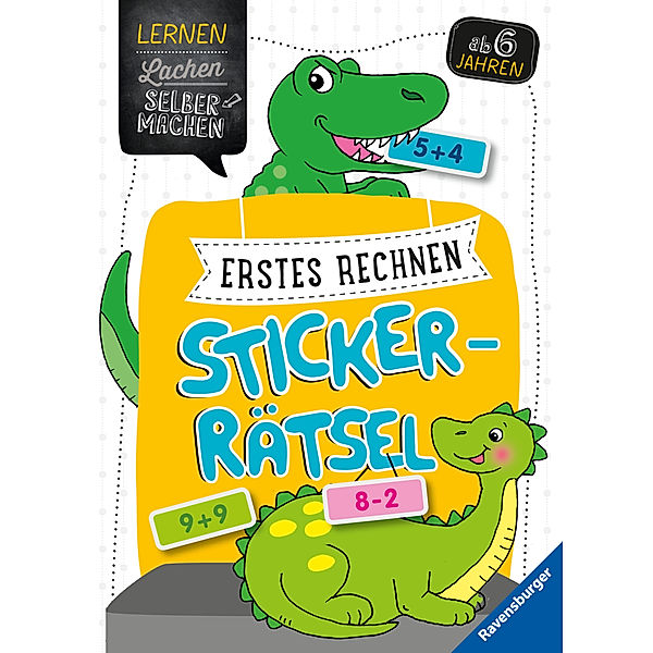 Erstes Rechnen Sticker-Rätsel ab 5 Jahren, Kirstin Jebautzke