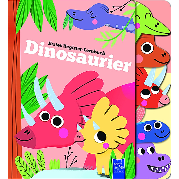 Erstes Register-Lernbuch - Dinosaurier