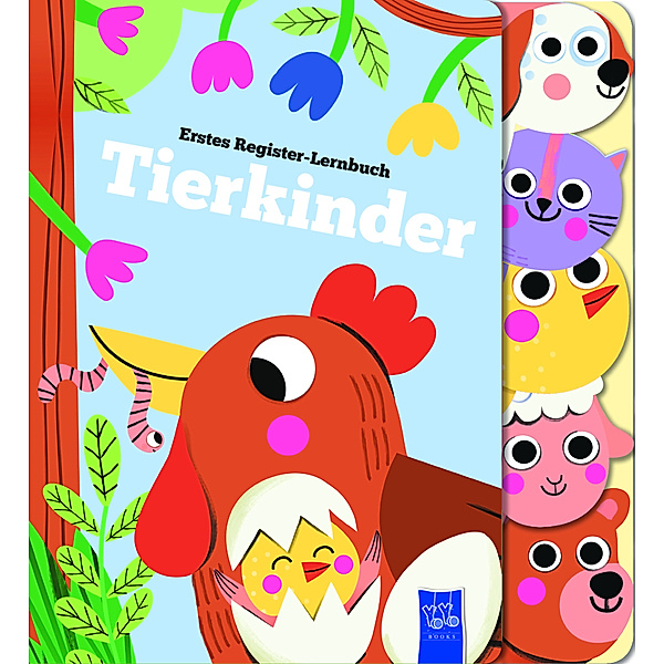 Erstes Register-Lernbuch - Tierkinder