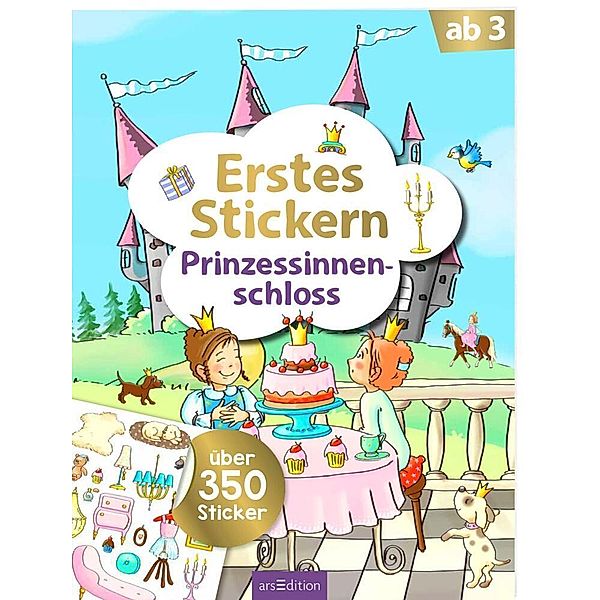 Erstes Stickern - Prinzessinnenschloss