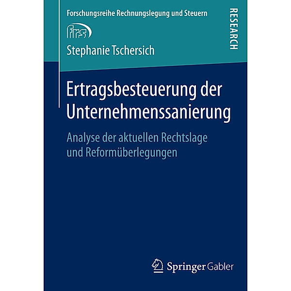 Ertragsbesteuerung der Unternehmenssanierung, Stephanie Tschersich