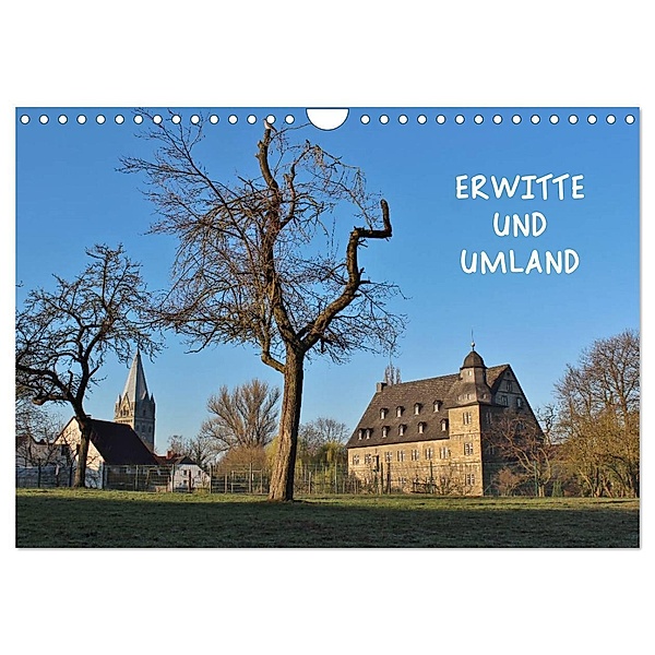 Erwitte und Umland (Wandkalender 2024 DIN A4 quer), CALVENDO Monatskalender, Andrea Ganz