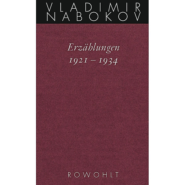 Erzählungen 1921 - 1934.Tl.1, Vladimir Nabokov