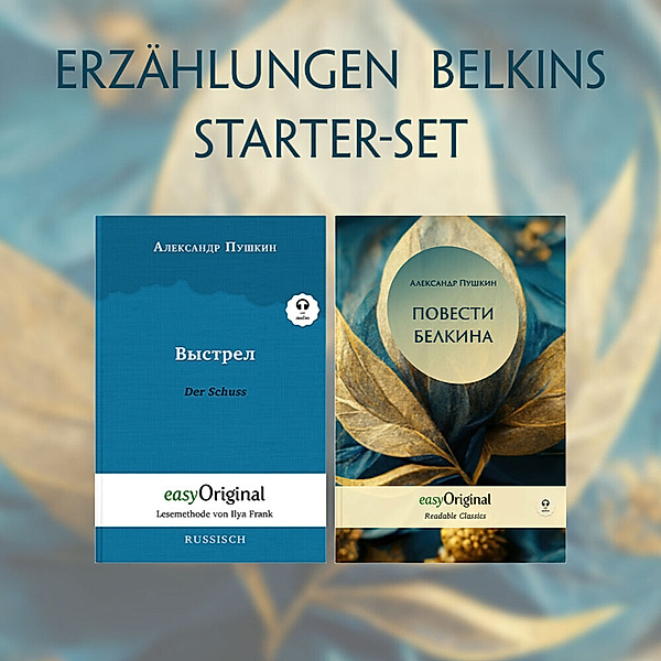 Erzählungen Belkins (mit 2 MP3 Audio-CDs) - Starter-Set - Russisch-Deutsch, m. 2 Audio-CD, m. 2 Audio, m. 2 Audio, 2 Teile