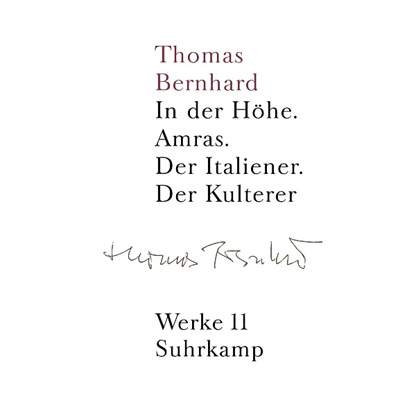 Erzählungen.Tl.1, Thomas Bernhard