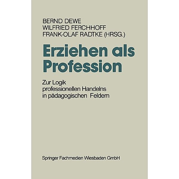 Erziehen als Profession