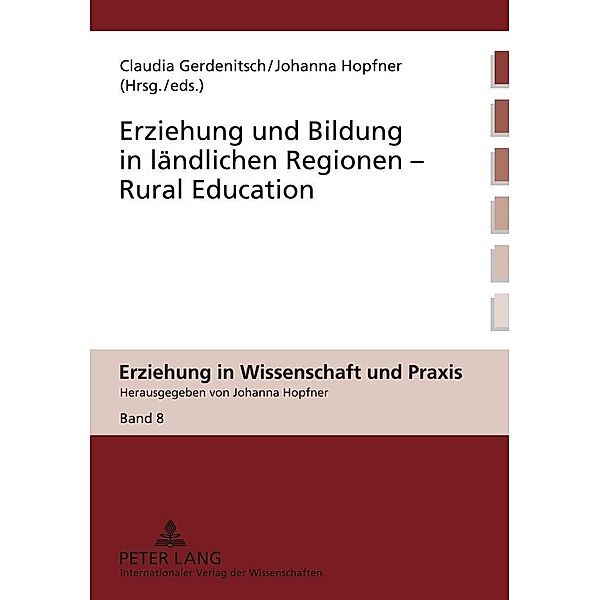 Erziehung und Bildung in laendlichen Regionen- Rural Education