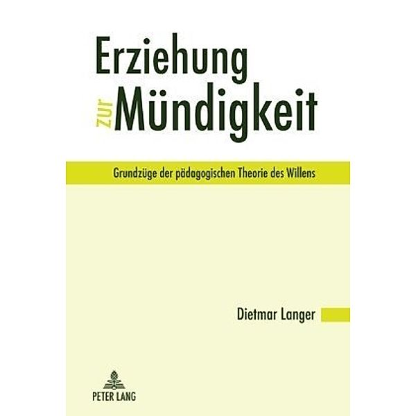 Erziehung zur Mündigkeit, Dietmar Langer