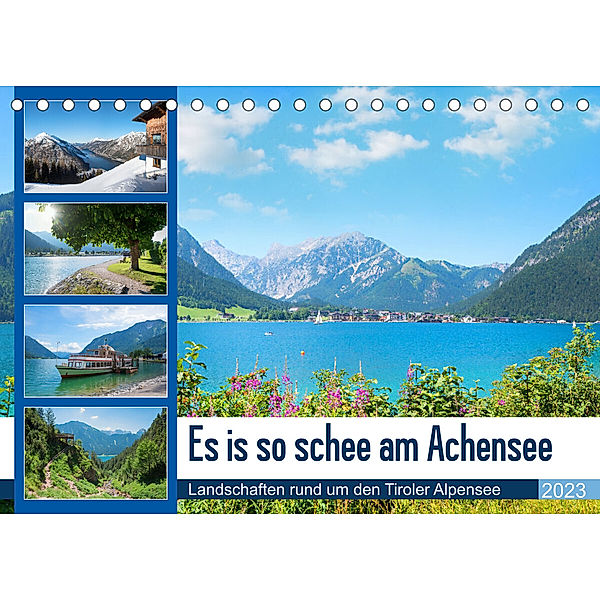 Es is so schee am Achensee 2023 (Tischkalender 2023 DIN A5 quer), SusaZoom