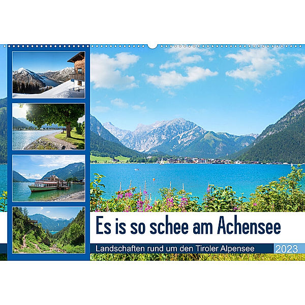 Es is so schee am Achensee 2023 (Wandkalender 2023 DIN A2 quer), SusaZoom