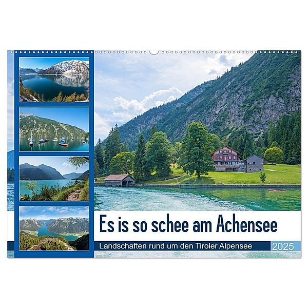 Es is so schee am Achensee 2025 (Wandkalender 2025 DIN A2 quer), CALVENDO Monatskalender, Calvendo, SusaZoom