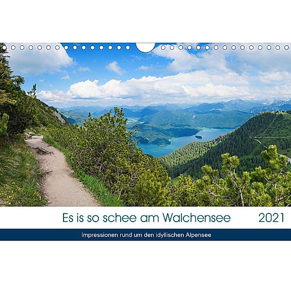 Es is so schee am Walchensee 2021 (Wandkalender 2021 DIN A4 quer), SusaZoom