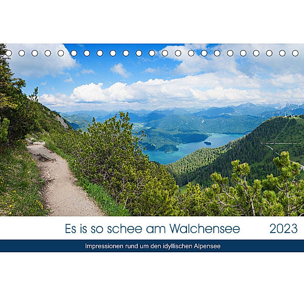Es is so schee am Walchensee 2023 (Tischkalender 2023 DIN A5 quer), SusaZoom
