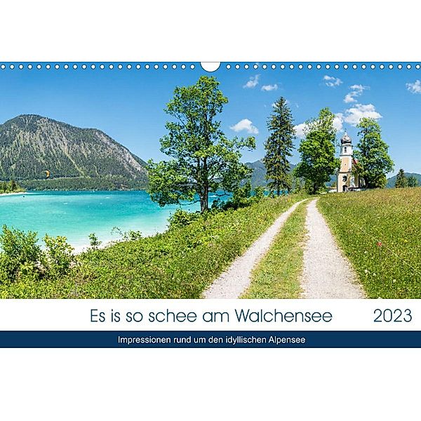 Es is so schee am Walchensee 2023 (Wandkalender 2023 DIN A3 quer), SusaZoom
