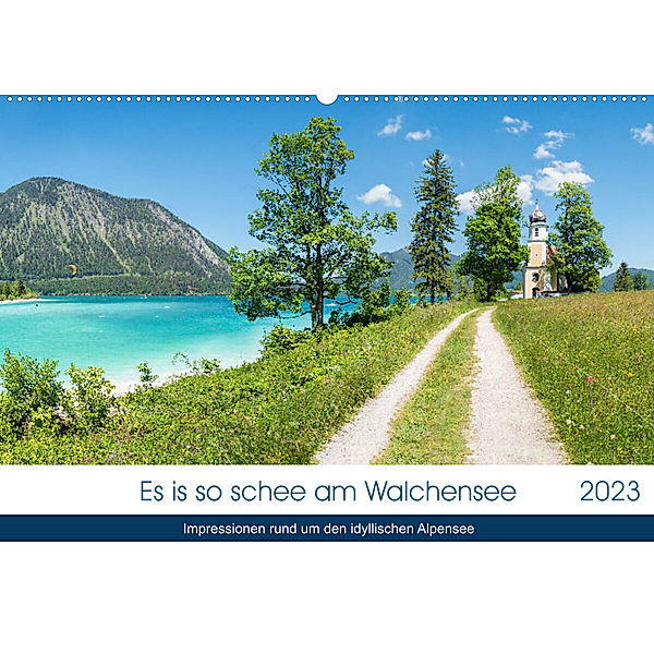 Es is so schee am Walchensee 2023 (Wandkalender 2023 DIN A2 quer), SusaZoom