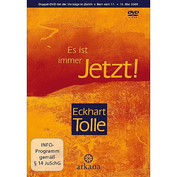 Es ist immer Jetzt!,2 DVD, Eckhart Tolle