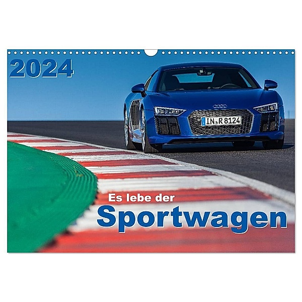 Es lebe der Sportwagen 2024 (Wandkalender 2024 DIN A3 quer), CALVENDO Monatskalender, Stefan Anker