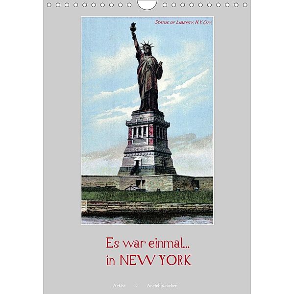 Es war einmal... in New York (Wandkalender 2021 DIN A4 hoch), Arkivi