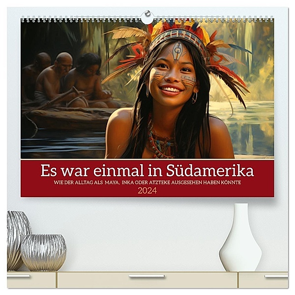 Es war einmal in Südamerika (hochwertiger Premium Wandkalender 2024 DIN A2 quer), Kunstdruck in Hochglanz, Kerstin Waurick