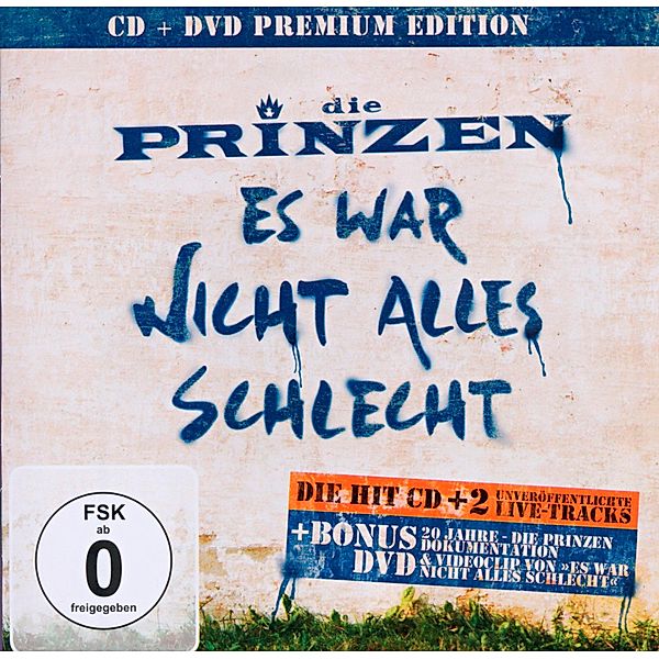 Es war nicht alles schlecht (Premium Edition, CD+DVD), Prinzen