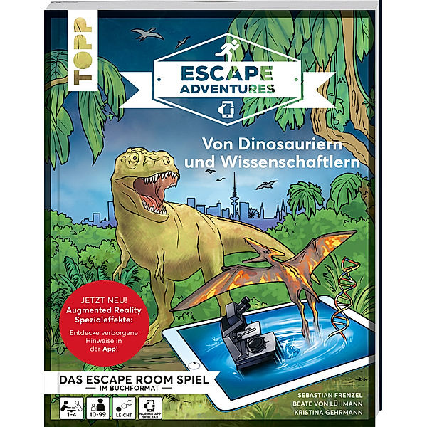 Escape Adventures / Escape Adventures AR - Augmented Reality. Von Dinosauriern und Wissenschaftlern, Sebastian Frenzel, Beate von Lühmann