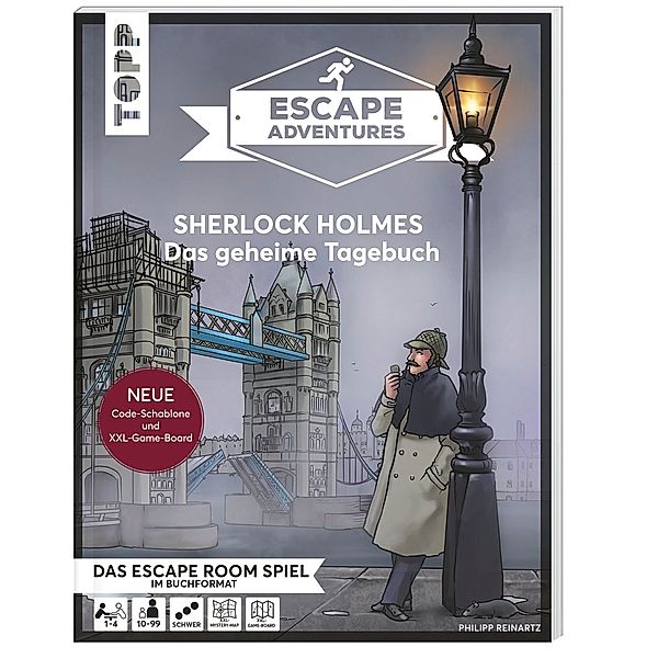 Escape Adventures - Sherlock Holmes: Das geheime Tagebuch, Autorenteam Pfeffermind