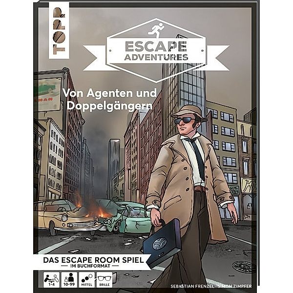 Escape Adventures - Von Agenten und Doppelgängern, Simon Zimpfer, Sebastian Frenzel, Sabrina Sgoda
