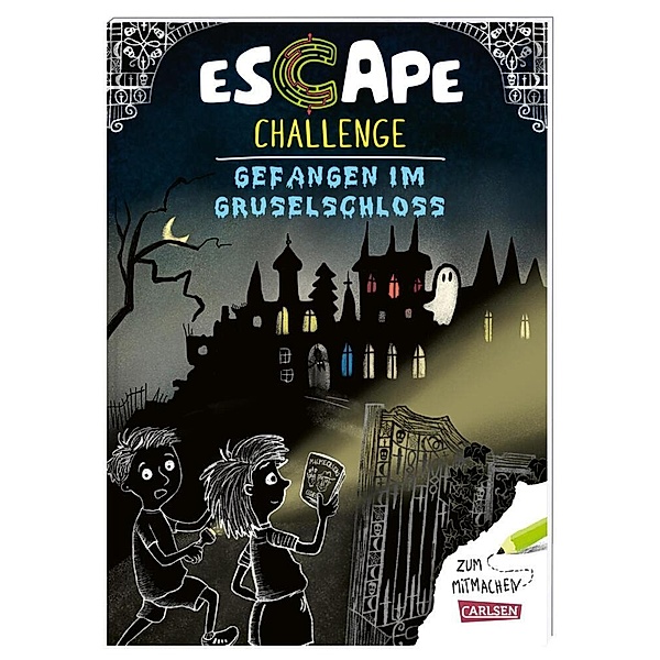 Escape-Buch für Grundschulkinder: Escape Challenge: Gefangen im Gruselschloss, Christian Tielmann